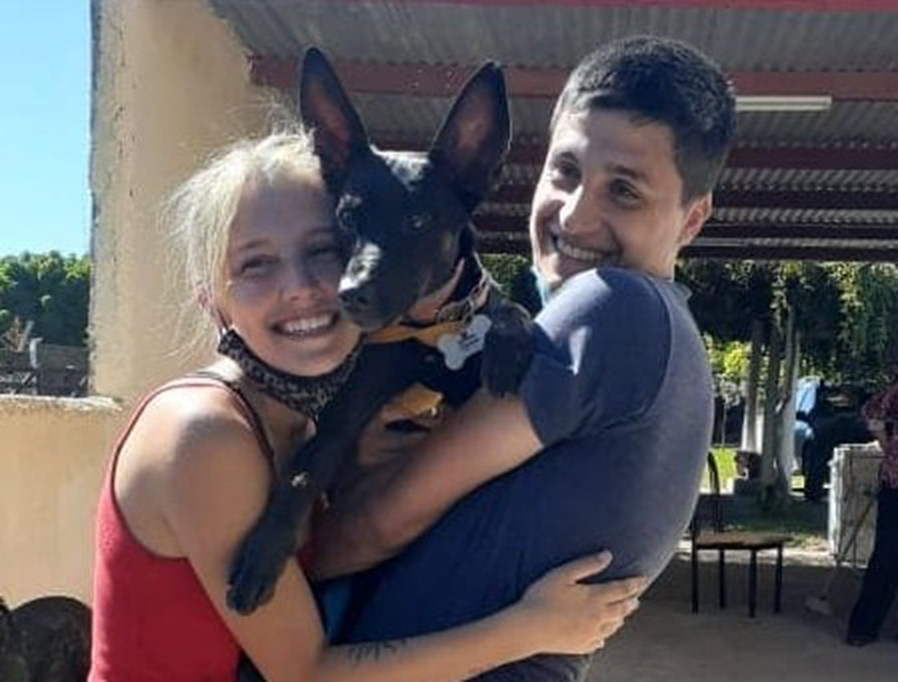 ¡Final feliz para Nala!: Luego de ocho días de intensa búsqueda, la perra perdida en La Pampa se reencontró con sus dueños