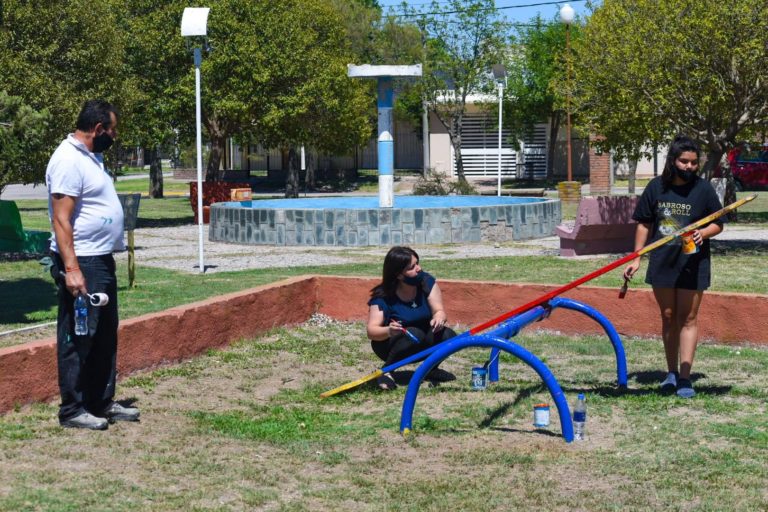 Se desarrolló el primer encuentro del proyecto de restauración de espacios compartidos en Realicó