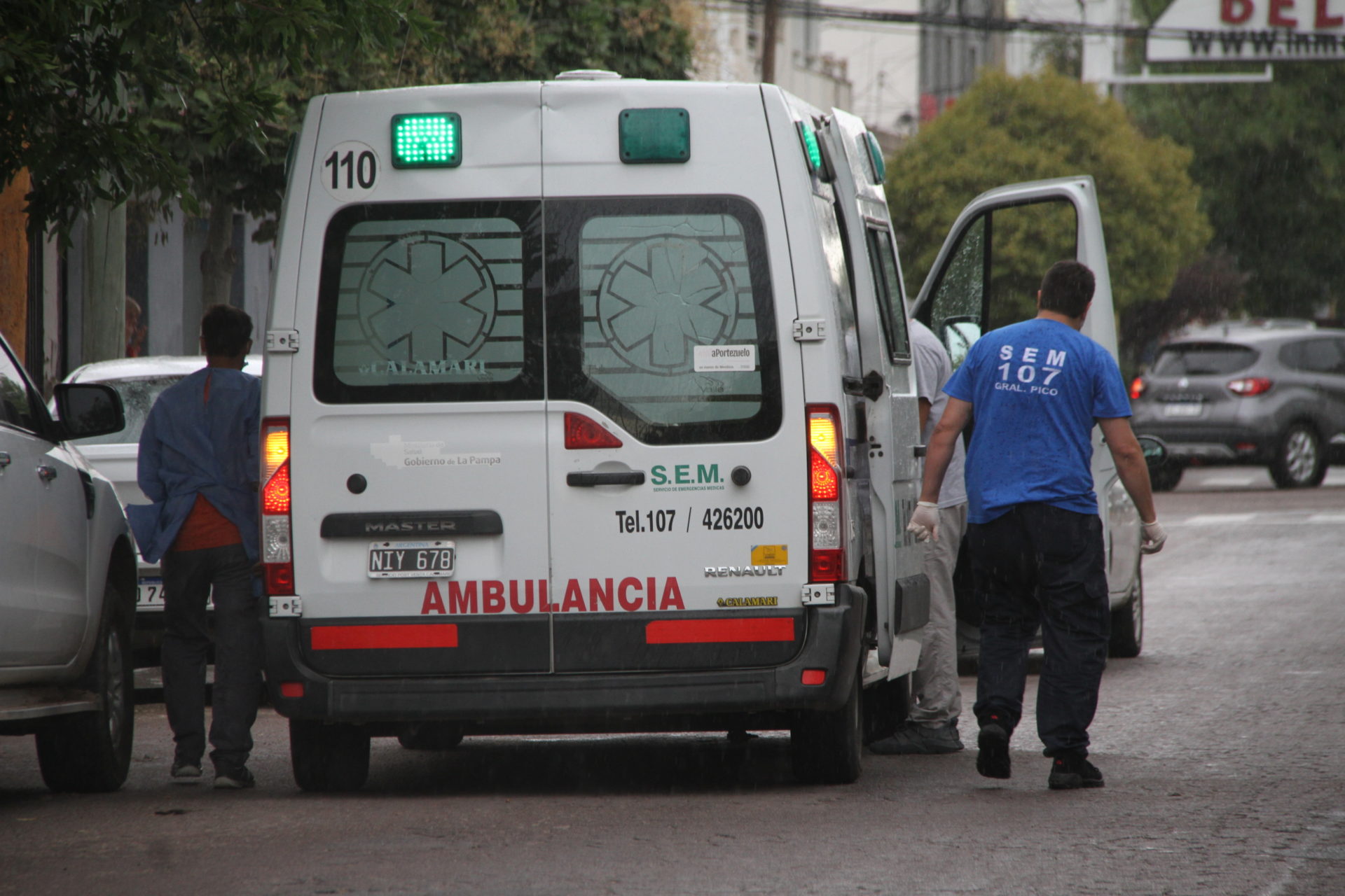 Ya está funcionando la línea 107, pero indican que también y en caso de emergencias, pueden comunicarse al 101