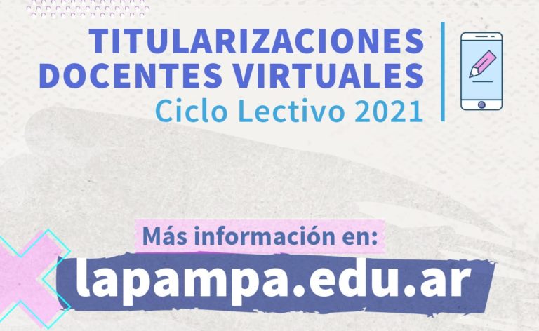 Educación: Hoy se realizan las titularizaciones docentes virtuales