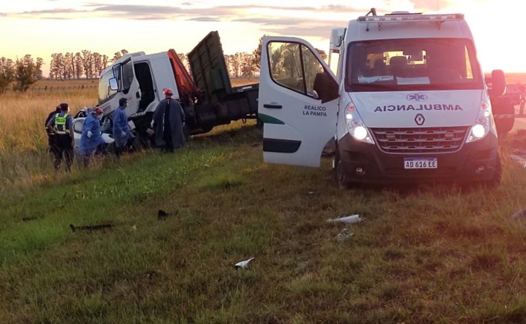 La Pampa: Cuatro muertos y una persona hospitalizada dejó como saldo el terrible accidente en Ruta 188