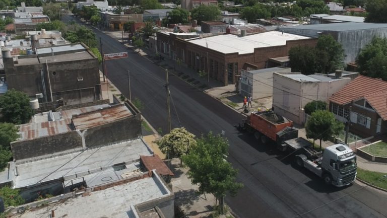 Cortes de calles entre hoy y el viernes por tareas de pavimentación en General Pico