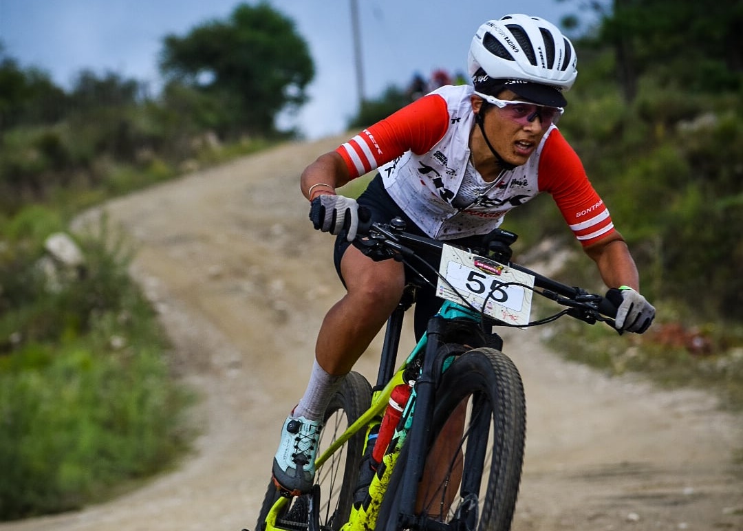 La ciclista piquense Yesica Cantelmi se coronó campeona del MTB realizado en Los Reartes