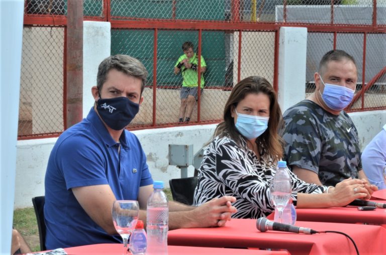 Con la visita de Agustín Calleri, se presentó oficialmente la flamante Federación Pampeana de Tenis en General Pico