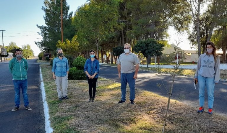 Proyectan importante plan de forestación urbana para Victorica