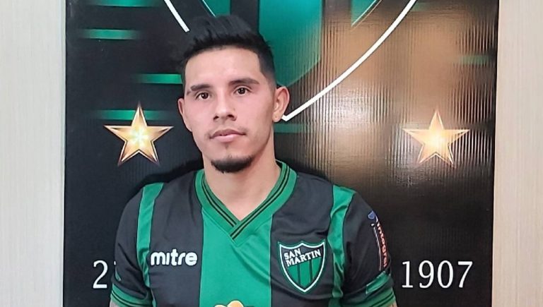 El delantero pampeano Ezequiel Denis es nuevo refuerzo de San Martín de San Juan