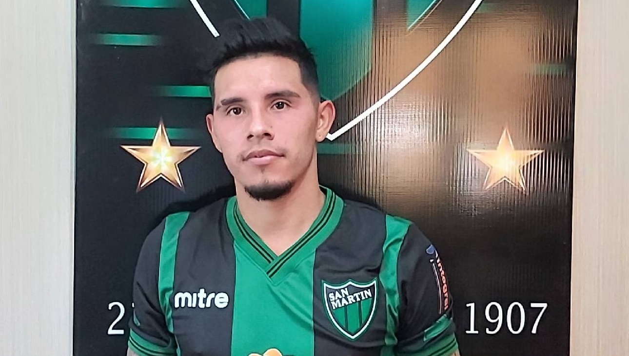 El delantero pampeano Ezequiel Denis es nuevo refuerzo de San Martín de San Juan