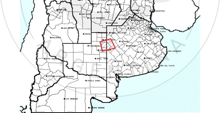 Nuevo aviso por tormentas fuertes con ráfagas y ocasional caída de granizo: Esta vez para el norte de La Pampa