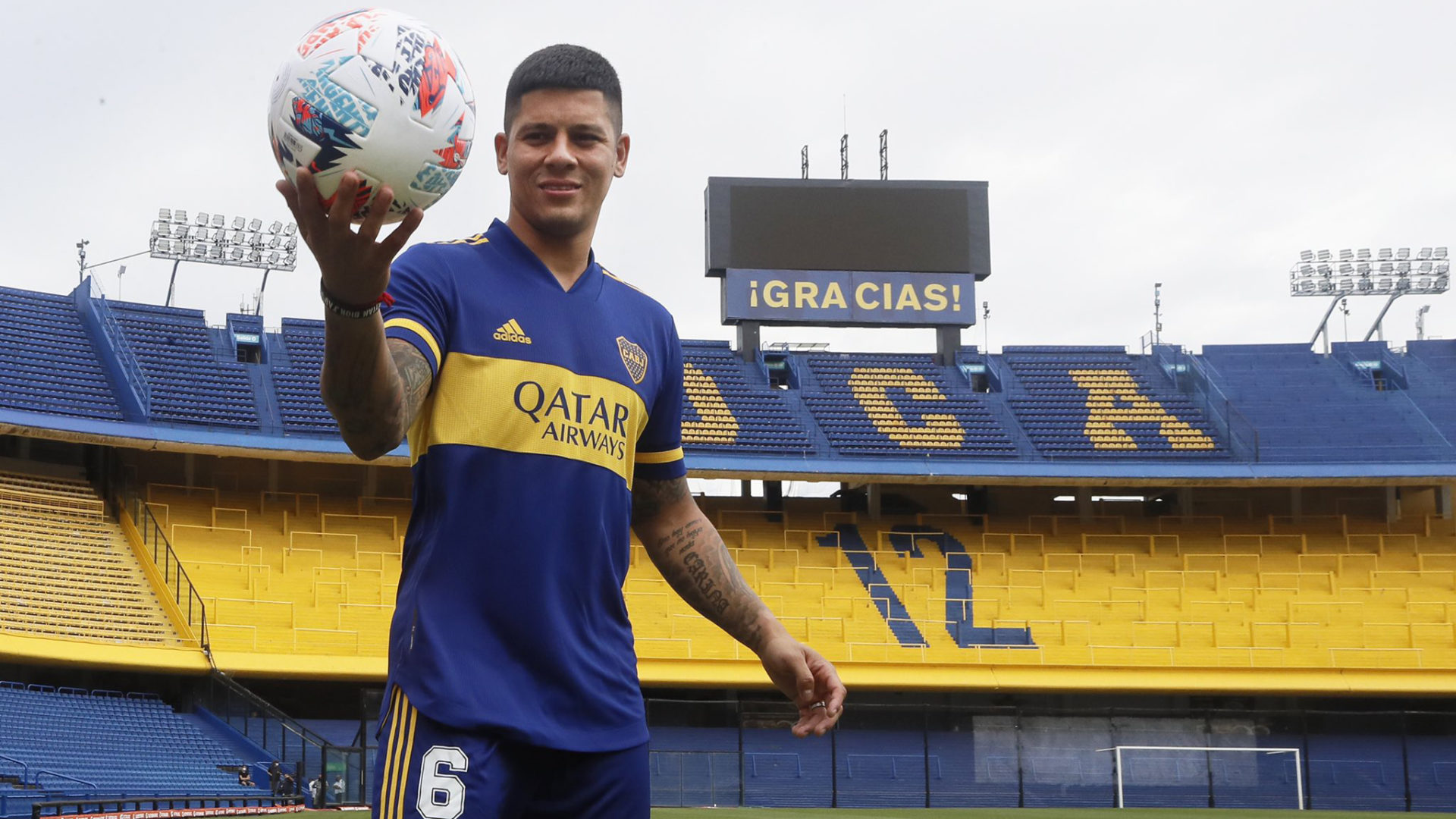 Marcos Rojo: “Boca es el más grande de Argentina”