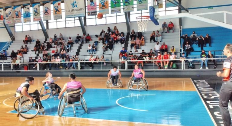 Excelente jornada y debut del básquet sobre silla de ruedas en La Pampa