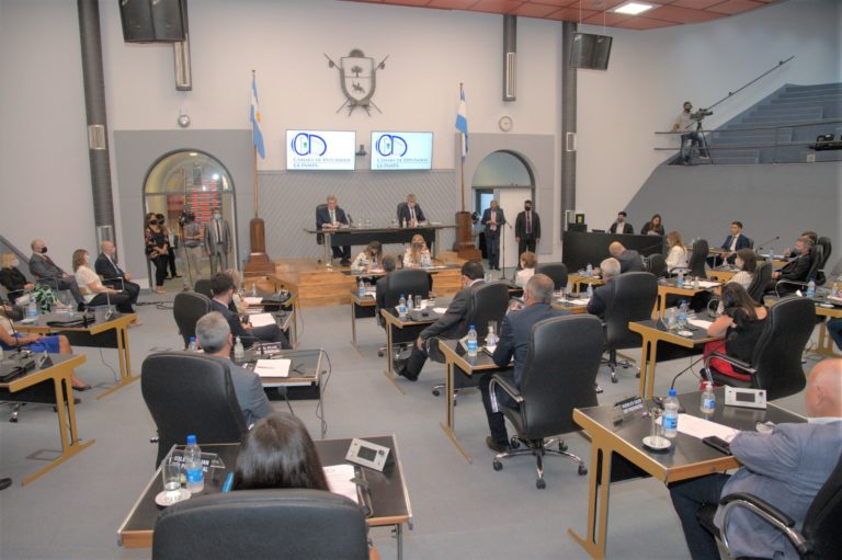 El Gobernador de La Pampa abrió el período de sesiones ordinarias 2021