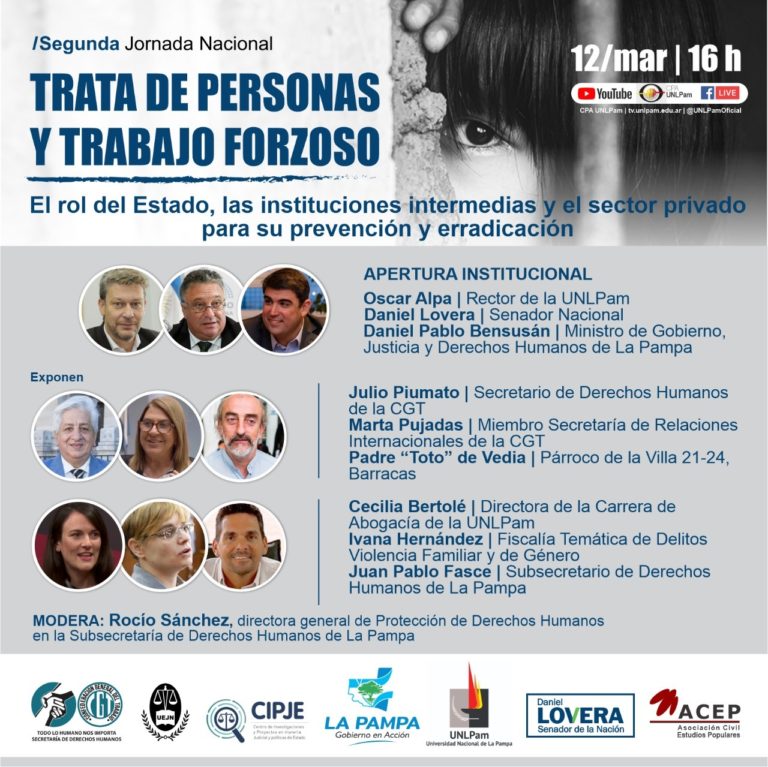 Jornada nacional contra la Trata de Personas y el Trabajo Forzoso