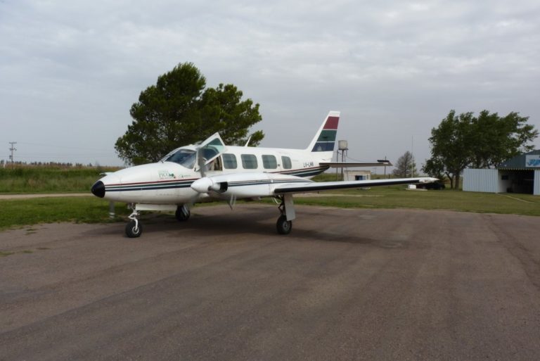 El avión sanitario de General Pico: convenio con 29 localidades y una tasa de 111 pesos por mes