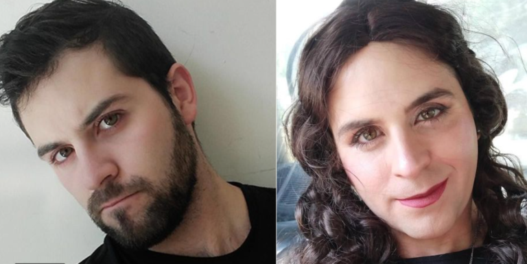 “Intenté ser varón, intenté ser mujer, pero no pude: uso barba y soy feliz, uso maquillaje y soy feliz”