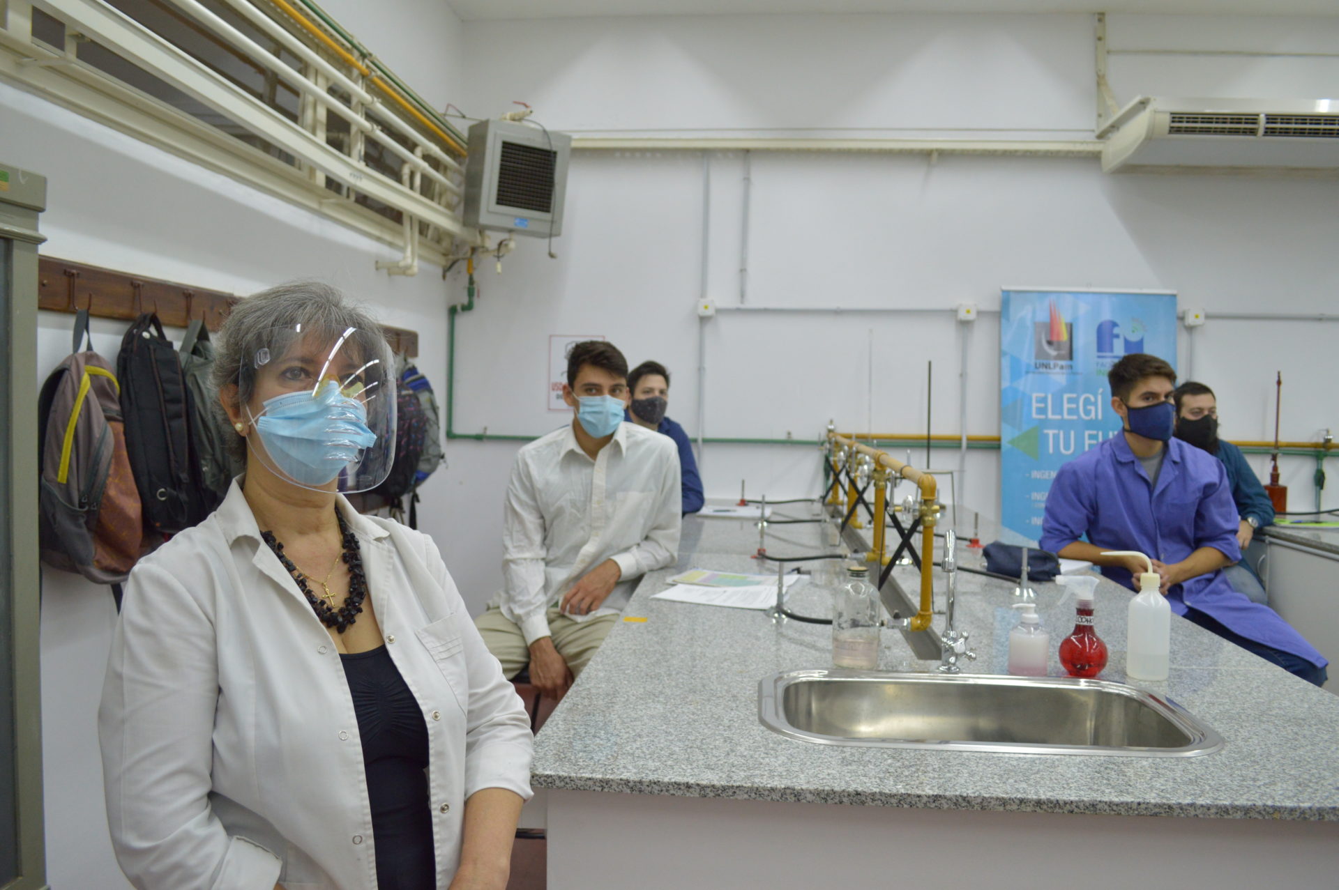 Quedó oficialmente habilitado el nuevo laboratorio de Química en la Facultad de Ingeniería piquense