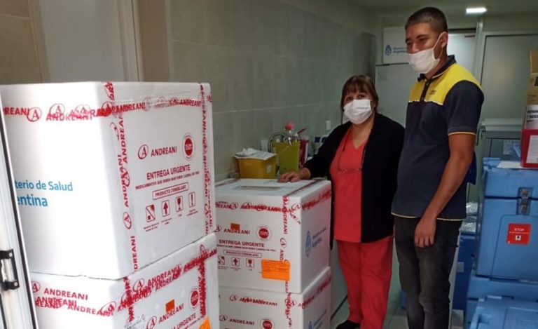 Hoy terminan de entregar 786.600 dosis de SINOPHARM a todas las provincias: Llegan otras 9.000 vacunas a La Pampa