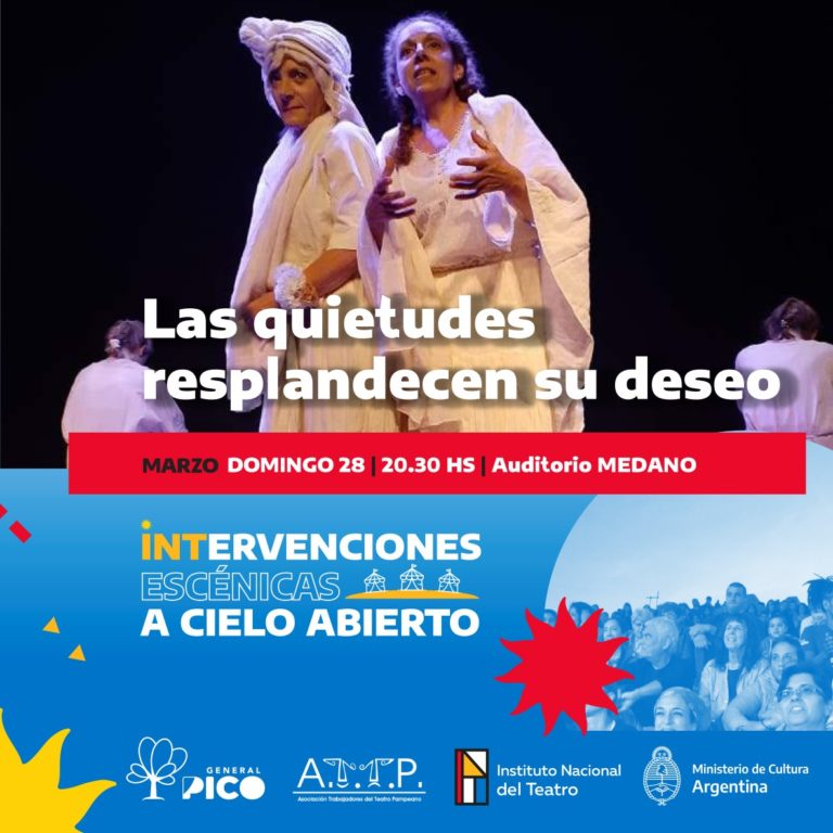 Se realizará en MEDANO el cierre del ciclo de teatro a cielo abierto este fin de semana