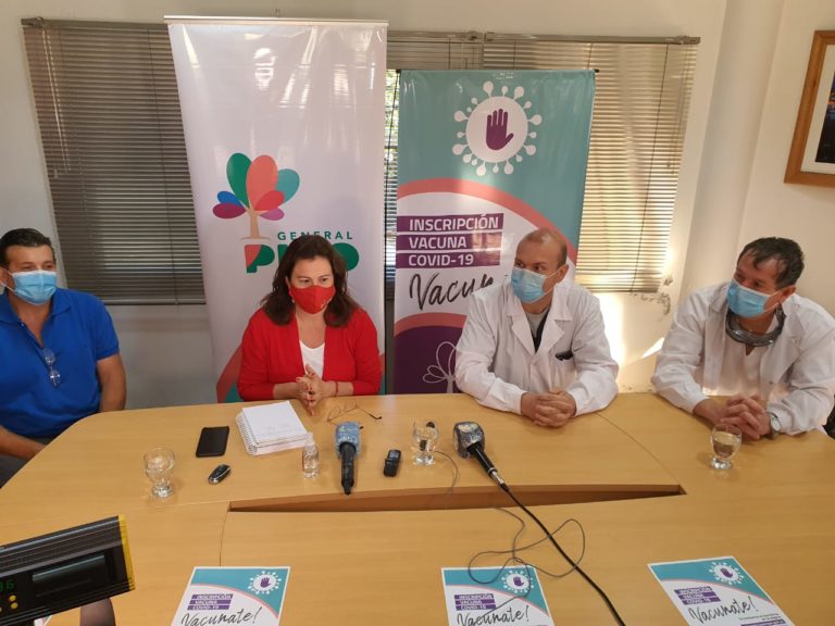 La Intendenta anunció la apertura de tres centros de ayuda para inscribirse a la vacunación y las “Búsquedas Activas” se instalarán en la estación del ferrocarril