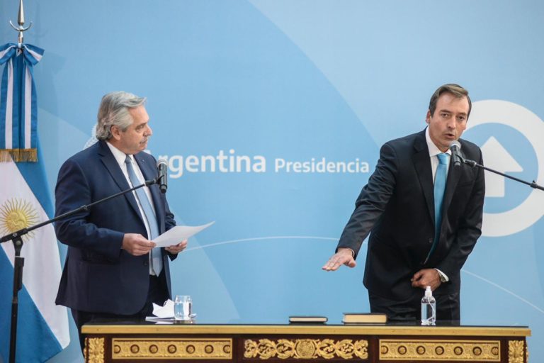 Alberto Fernández le tomó juramento a Martín Soria que asumió como nuevo ministro de Justicia y Derechos Humanos
