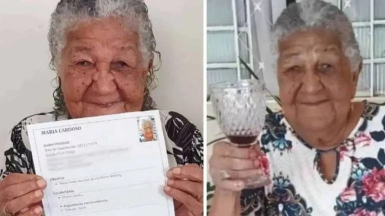 Brasil: abuelita de 101 años presentó su CV y buscaba trabajo “para comprar su vino y carne”