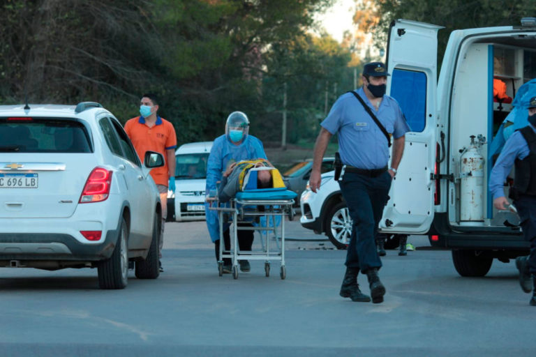 Intervinieron quirúrgicamente, por una fractura expuesta, al ciclista atropellado en la tarde del domingo