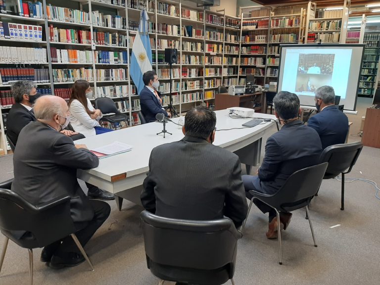El Poder Judicial de La Pampa fue el primero en el país en firmar un acuerdo para implementar el Sistema de Gestión Documentos