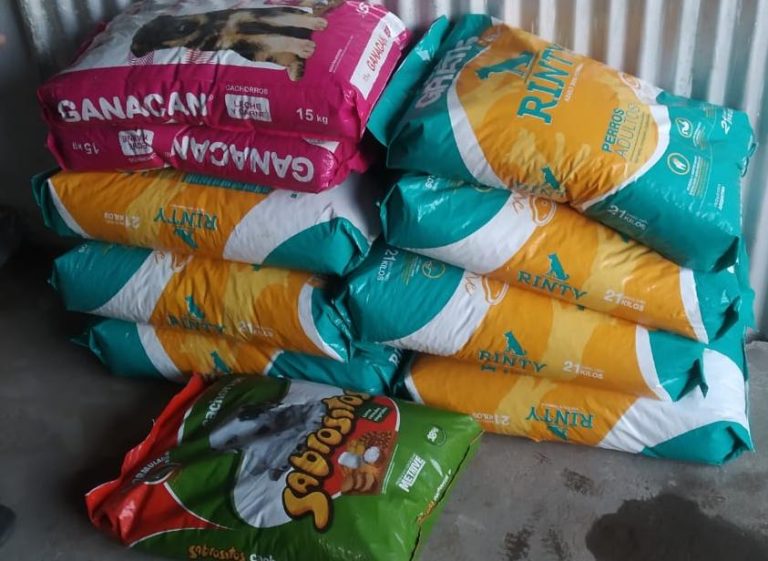 La Pampa: Trabaja en un hogar canino, robó varias bolsas de alimento para perro, las revendió y quedó finalmente detenido