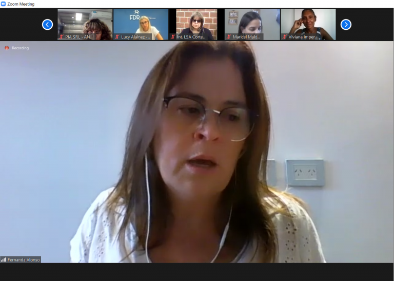 Fernanda Alonso participó de la Mesa de Diálogo Federal titulada “Creando alianzas para el empoderamiento económico de las mujeres”