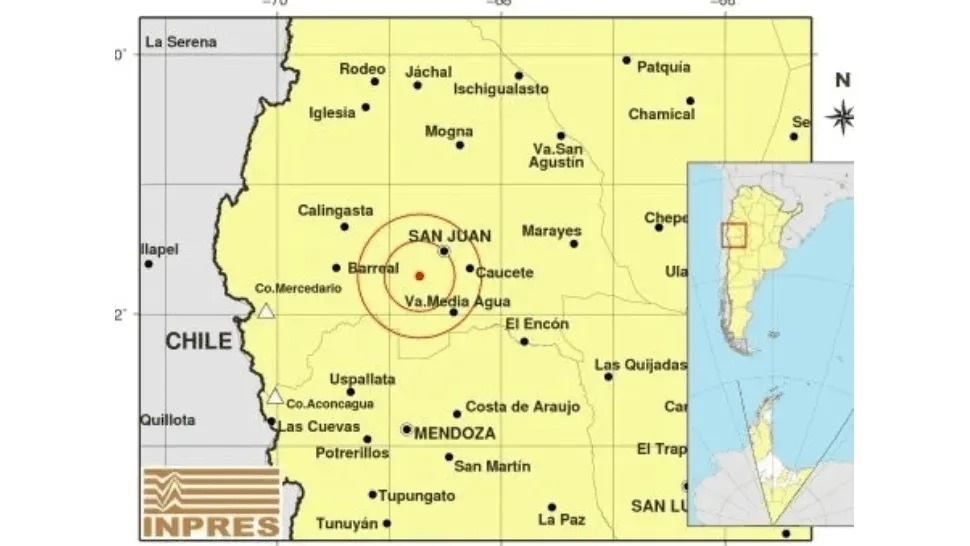 Se registraron sismos en San Juan y La Rioja