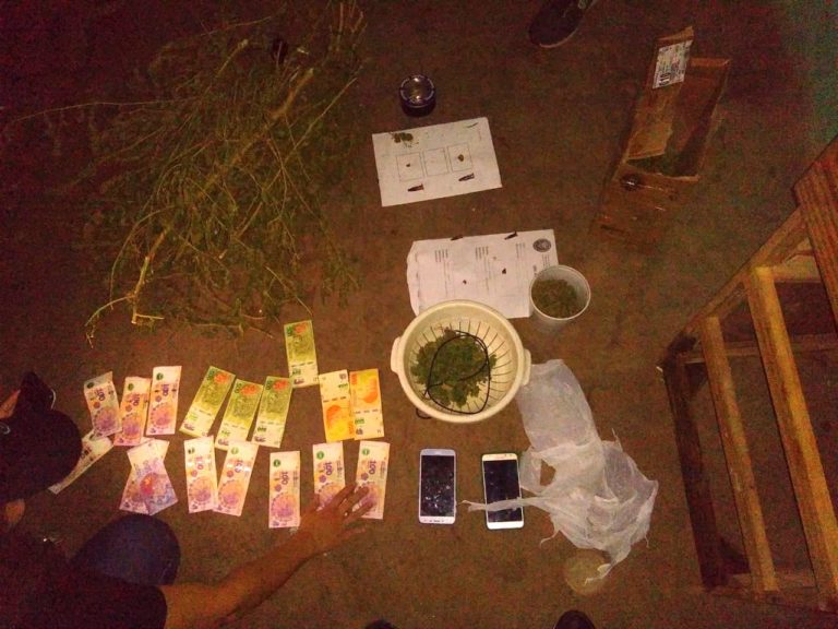 Desarticulan venta de droga y detienen una persona en General Pico