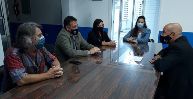 El subsecretario de Niñez, Adolescencia y Familia recibió a intendentes para avanzar en proyectos provinciales