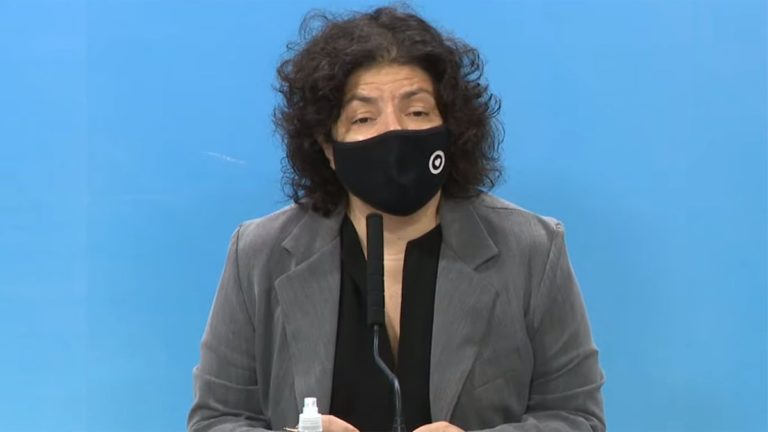 La ministra de Salud aseguró que la segunda ola ya empezó y adelantó que se adoptarán medidas intensas y transitorias