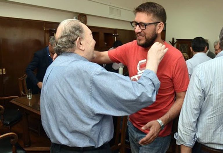 Pérez Araujo fue designado presidente de la comisión de Asuntos Constitucionales de la Cámara de Diputados y recibió la felicitación de Carlos Verna