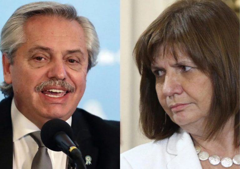 Alberto Fernández, lapidario con Patricia Bullrich: “La he visto terminar en el ocaso, donde está ahora”