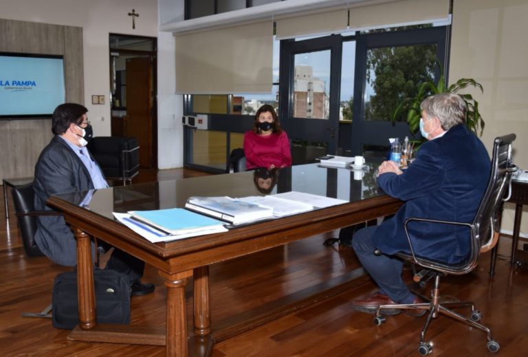 Fernanda Alonso se reunió con Sergio Ziliotto por el regreso del tren de pasajeros a La Pampa