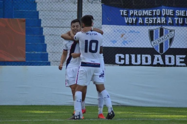 El piquense Lautaro Parisi convirtió un gol en el empate de Guillermo Brown frente a Almagro