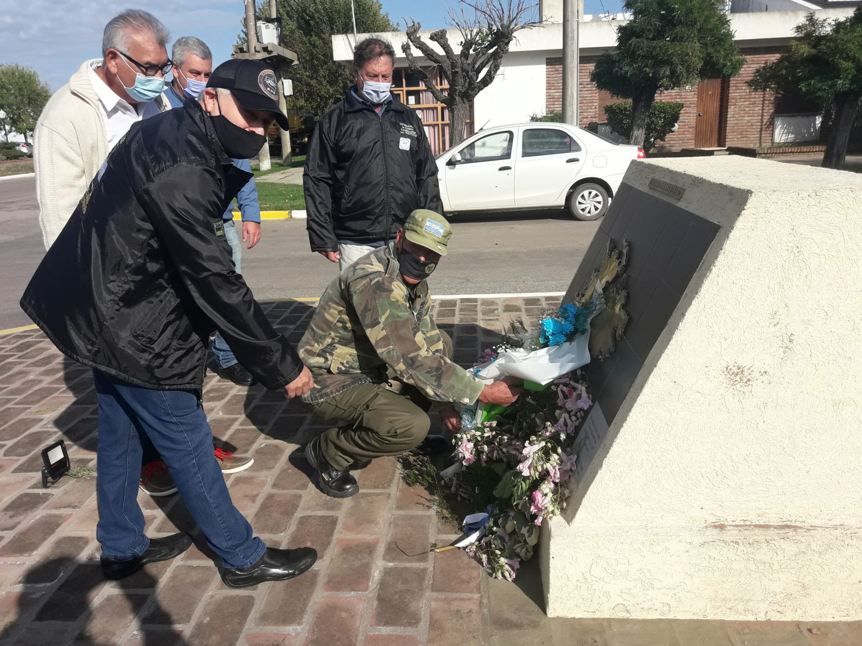 En Hilario Lagos también se recordó la gesta de Malvinas