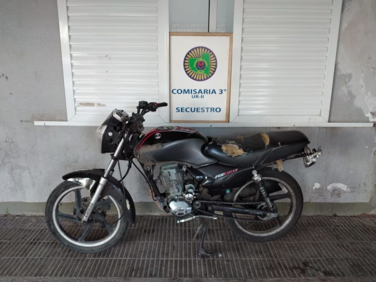 Un menor de edad reincidente quedó nuevamente a disposición de la justicia por el robo de una motocicleta