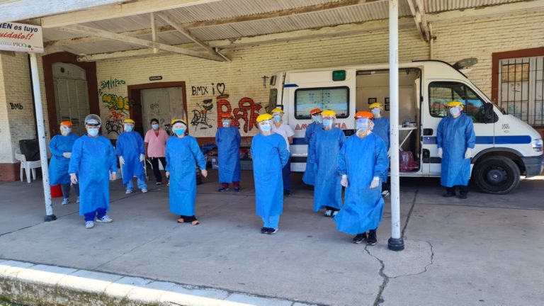 Búsqueda Activa: en el día de hoy se llevaron a cabo 101 testeos rápidos en General Pico