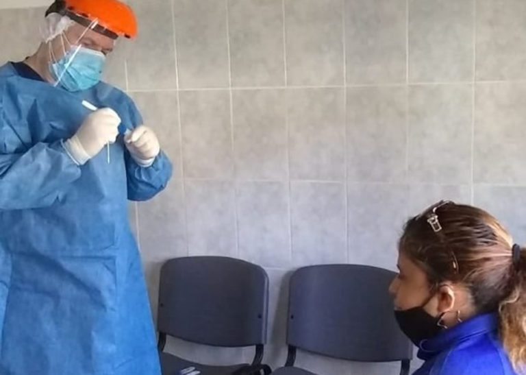 Organizaron una “búsqueda activa” en Maisonnave: “Un médico y dos enfermeros acudieron para hisopar a 25 personas”