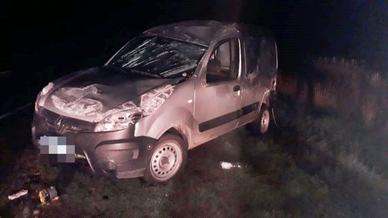 Una piquense que regresaba a esta ciudad desde Santa Rosa volcó en ruta provincial 7