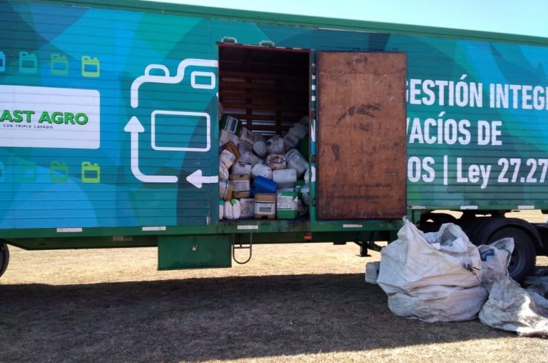 Organizan campaña de recepción itinerante de envases vacíos de fitosanitarios en Ingeniero Luiggi