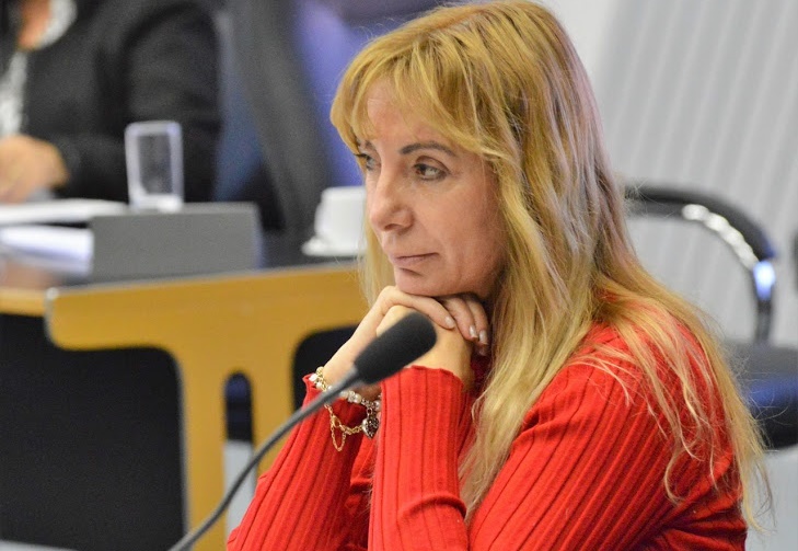 La función policial es la de mayor riesgo y desgaste psicofísico ”, señaló la diputada Sandra Fonseca