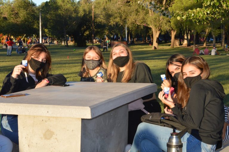 Continúa la campaña “Si salís cuidate” en distintos espacios públicos de La Pampa