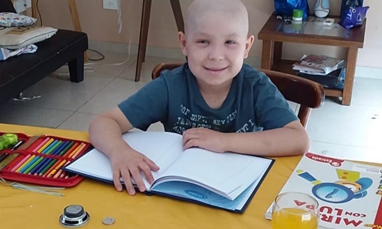 Dolor por la muerte de Tiziano, el nene bahiense que padecía leucemia