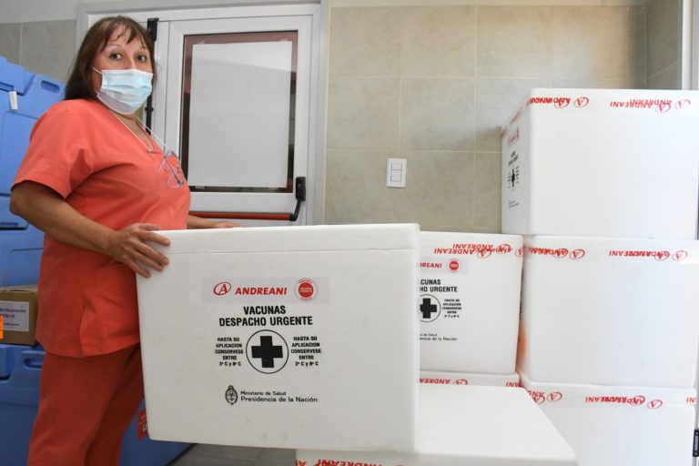 Llegaron 7.200 dosis de vacunas SINOPHARM a La Pampa