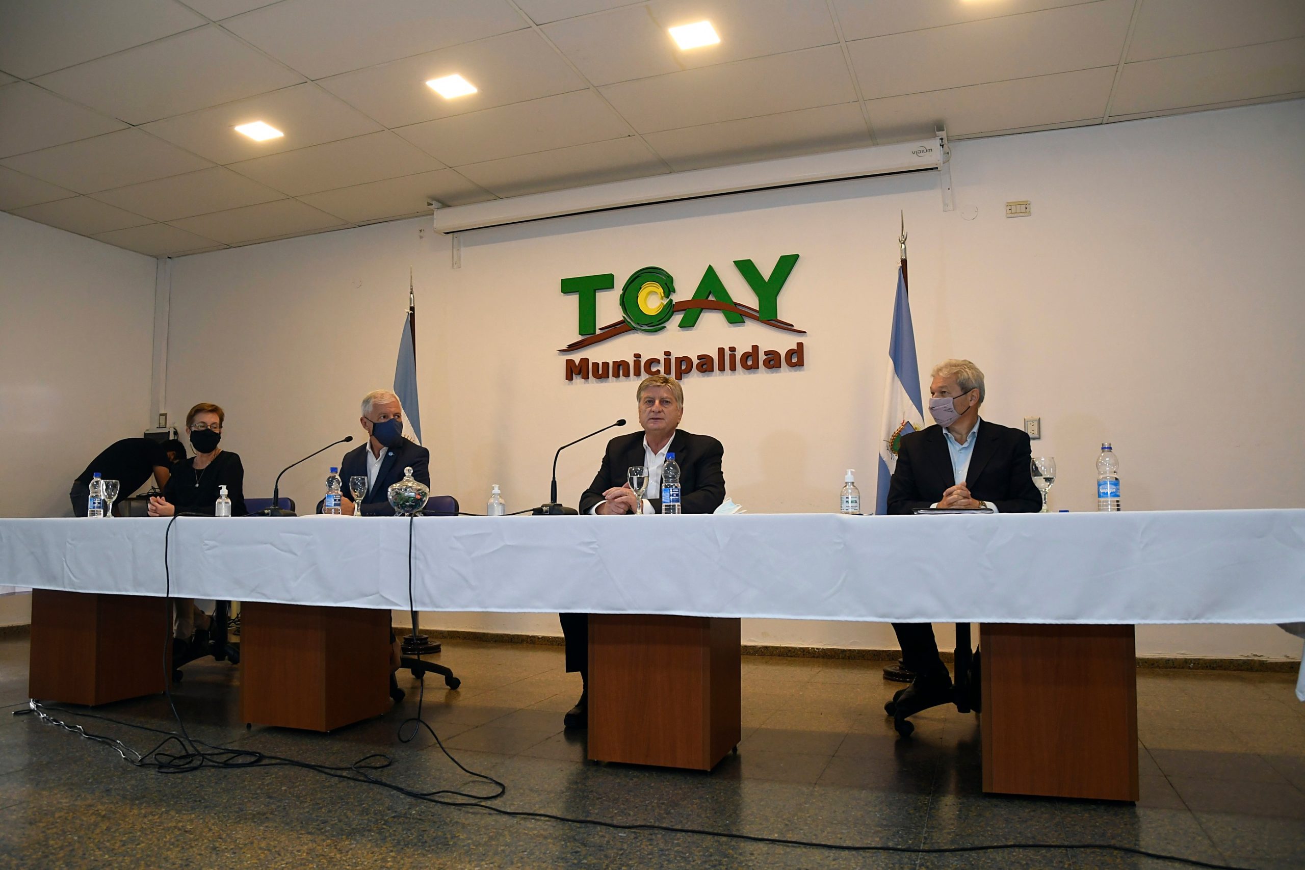 Ziliotto encabezó la licitación de las primeras 40 viviendas de las 110 que se construirán en Toay