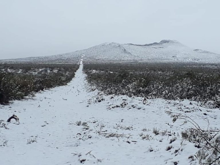 Se cumplen dos años de la gran nevada que cayó en uno de los puntos más altos de La Pampa