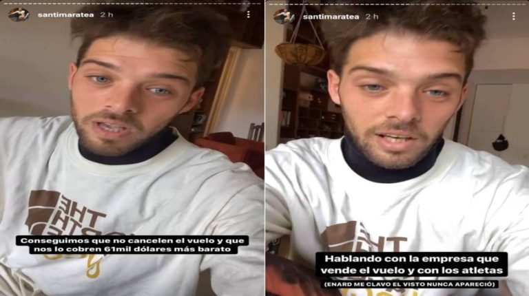Santi Maratea hará una colecta para que los atletas argentinos puedan viajar al Sudamericano: consiguió una rebaja de 60 mil dólares