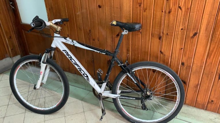 Detuvieron al hombre que robo la bicicleta en un colegio piquense y recuperaron el rodado